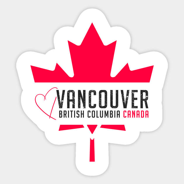 Heart of Vancouver Sticker by Seamuno